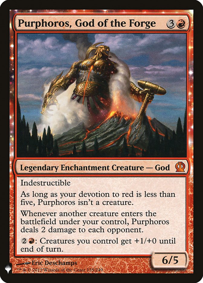 Purphoros, God of the Forge [Mystery Booster] | The Clever Kobold
