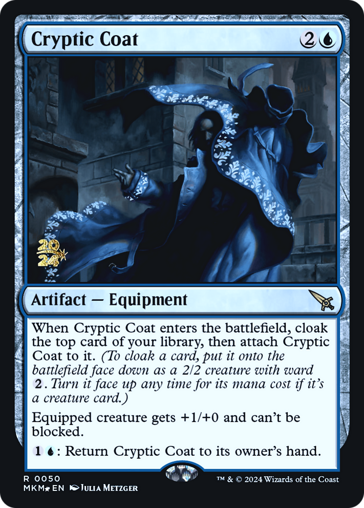 Cryptic Coat [Murders at Karlov Manor Prerelease Promos] | The Clever Kobold