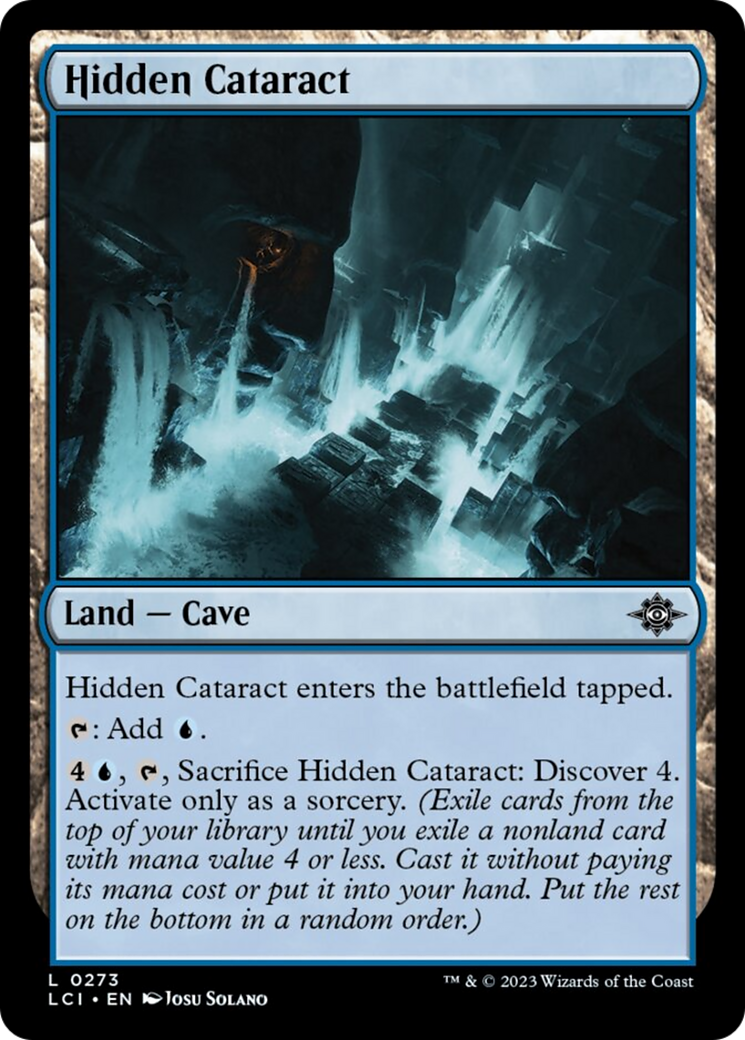 Hidden Cataract [The Lost Caverns of Ixalan] | The Clever Kobold