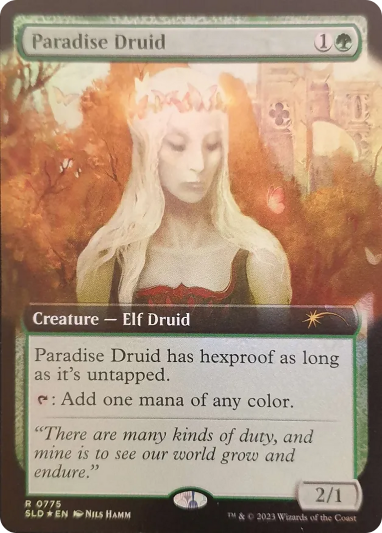 Paradise Druid (Extended Art) [Secret Lair Drop Series] | The Clever Kobold