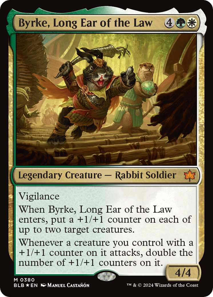 Byrke, Long Ear of the Law [Bloomburrow] | The Clever Kobold