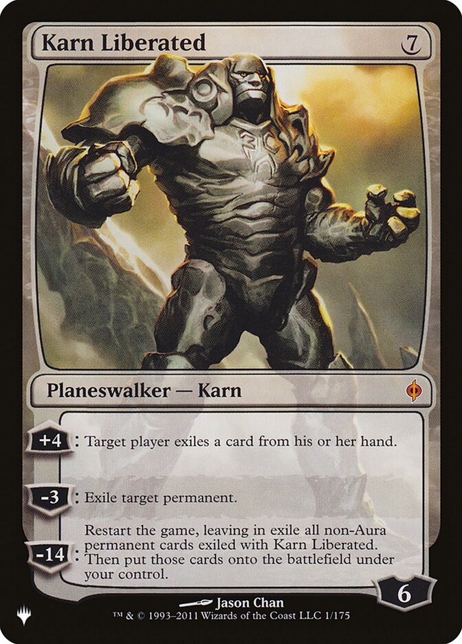 Karn Liberated [The List] | The Clever Kobold