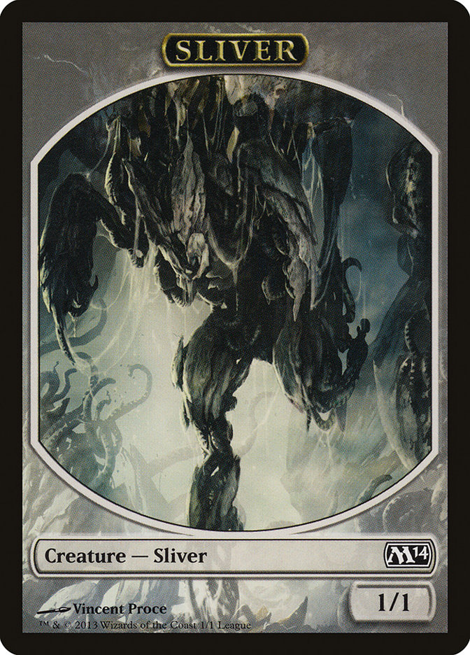 Sliver Token [League Tokens 2013] | The Clever Kobold