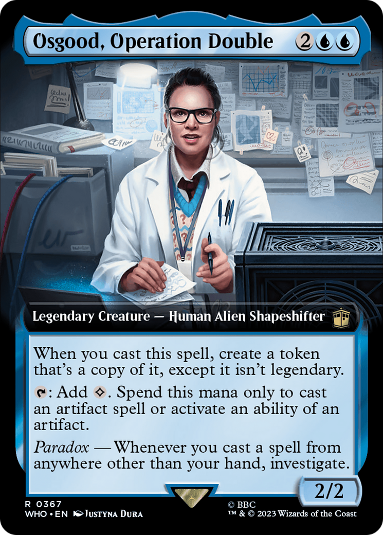 Osgood, Operation Double (Extended Art) [Doctor Who] | The Clever Kobold