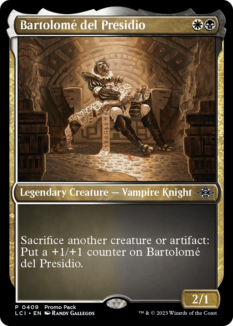 Bartolome del Presidio (Promo Pack) [The Lost Caverns of Ixalan Promos] | The Clever Kobold