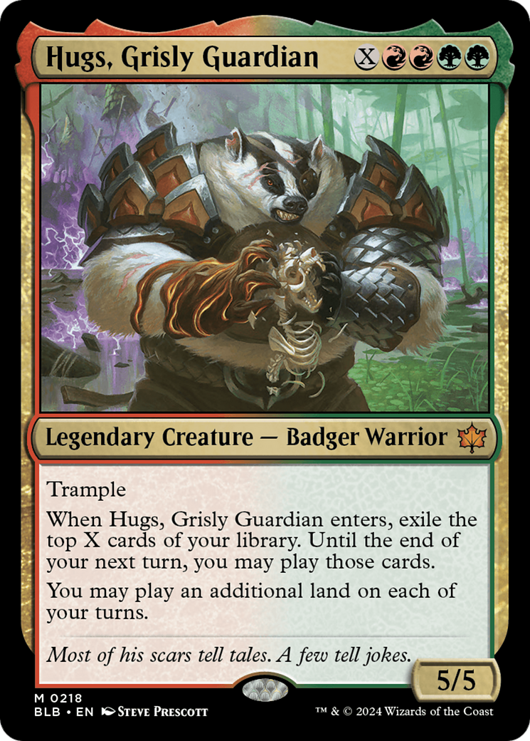 Hugs, Grisly Guardian [Bloomburrow] | The Clever Kobold