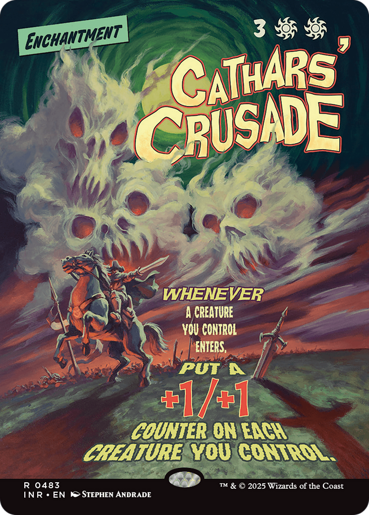 Cathars' Crusade (Showcase) [Innistrad Remastered] | The Clever Kobold