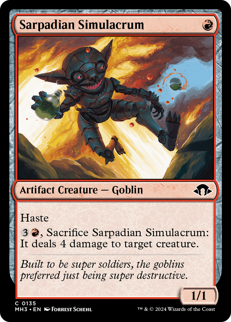 Sarpadian Simulacrum [Modern Horizons 3] | The Clever Kobold