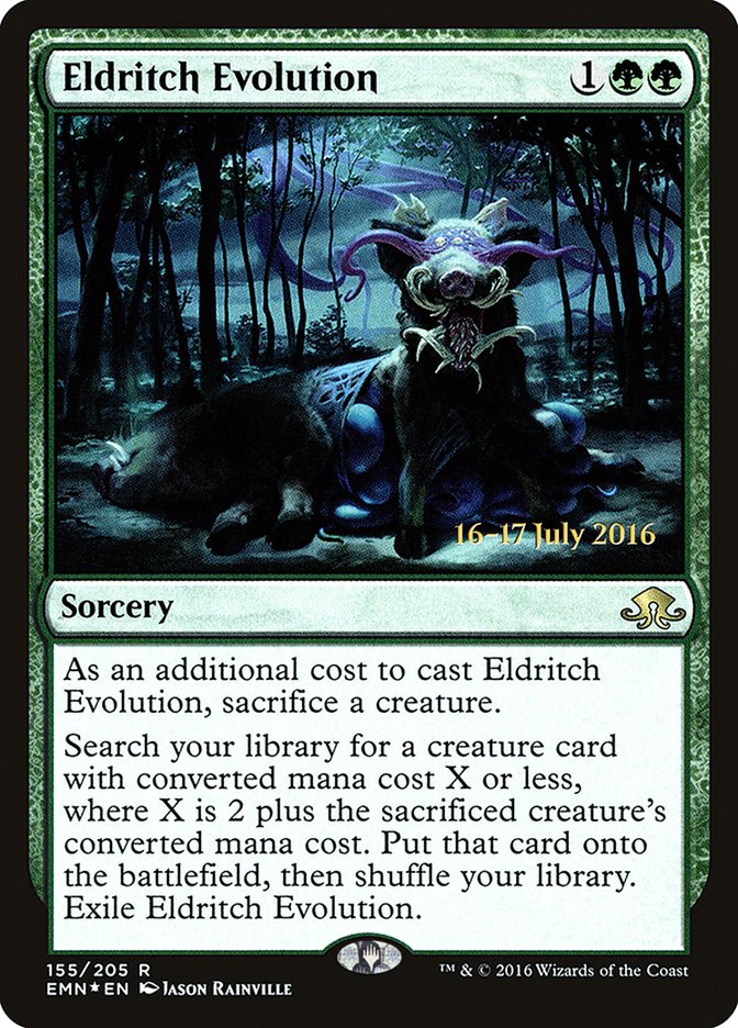 Eldritch Evolution [Eldritch Moon Prerelease Promos] | The Clever Kobold