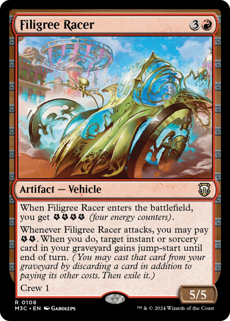 Filigree Racer [Modern Horizons 3 Commander] | The Clever Kobold