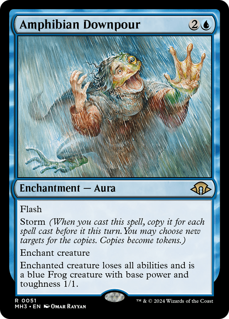 Amphibian Downpour [Modern Horizons 3] | The Clever Kobold