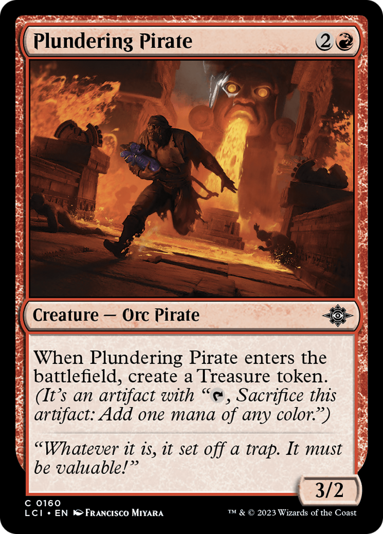 Plundering Pirate [The Lost Caverns of Ixalan] | The Clever Kobold