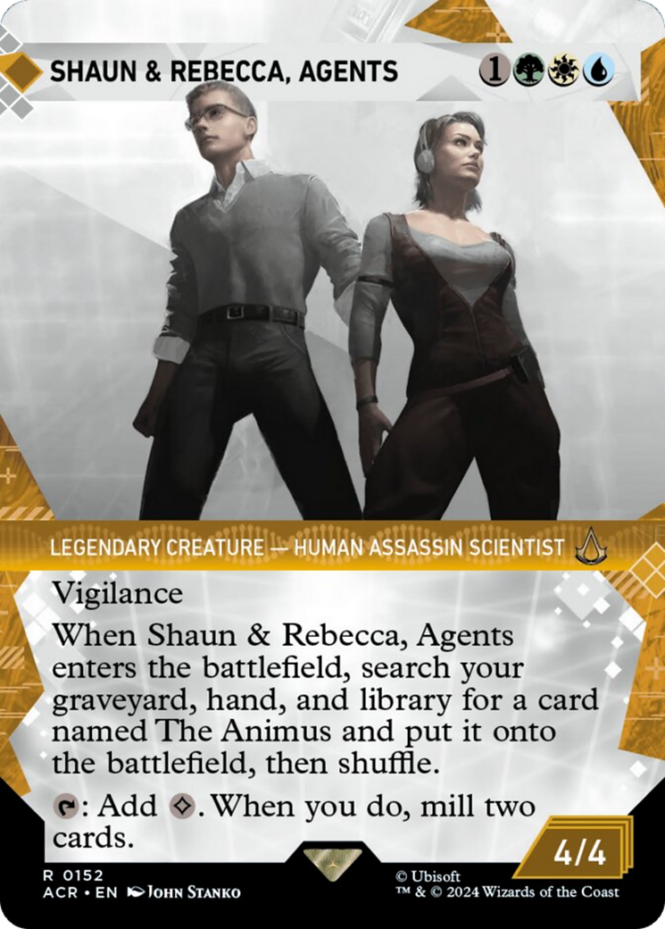 Shaun & Rebecca, Agents (Showcase) [Assassin's Creed] | The Clever Kobold