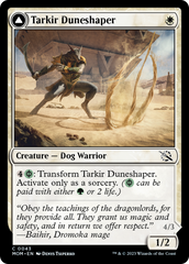 Tarkir Duneshaper // Burnished Dunestomper [March of the Machine] | The Clever Kobold