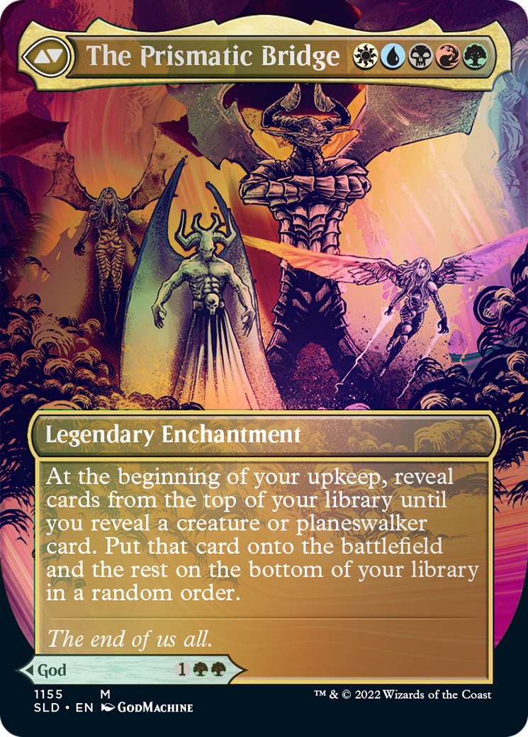 Esika, God of the Tree // The Prismatic Bridge (Borderless) [Secret Lair: From Cute to Brute] | The Clever Kobold