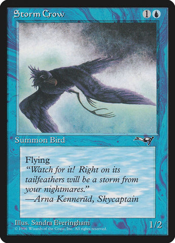 Storm Crow (Flying Left)