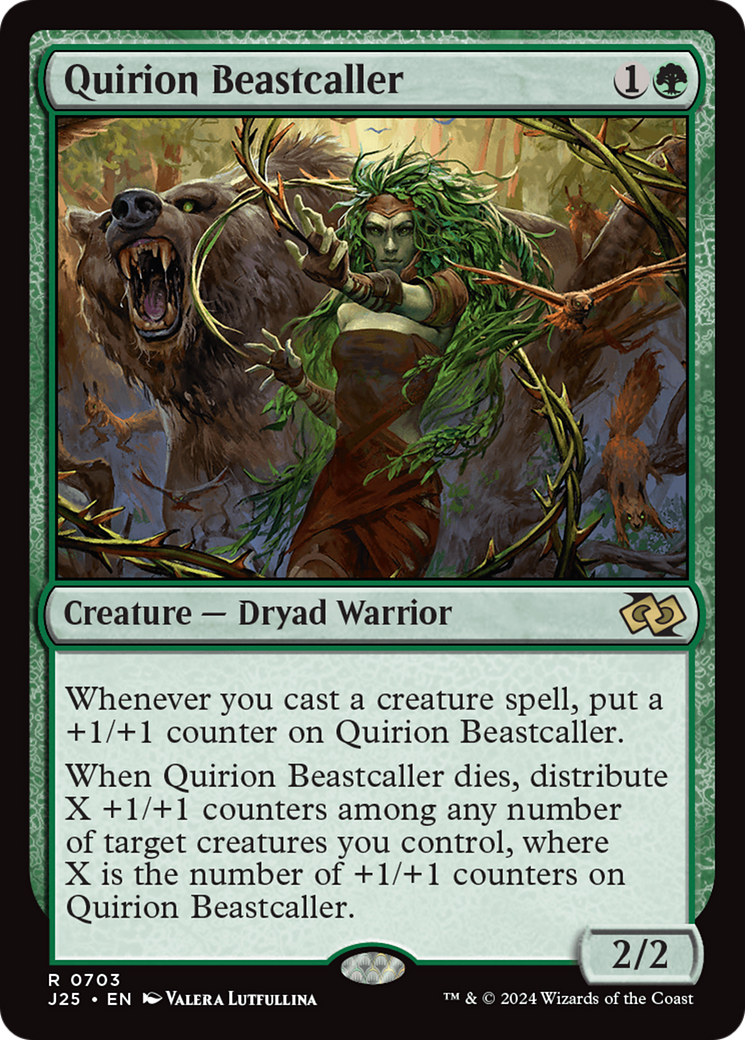 Quirion Beastcaller [Foundations Jumpstart] | The Clever Kobold