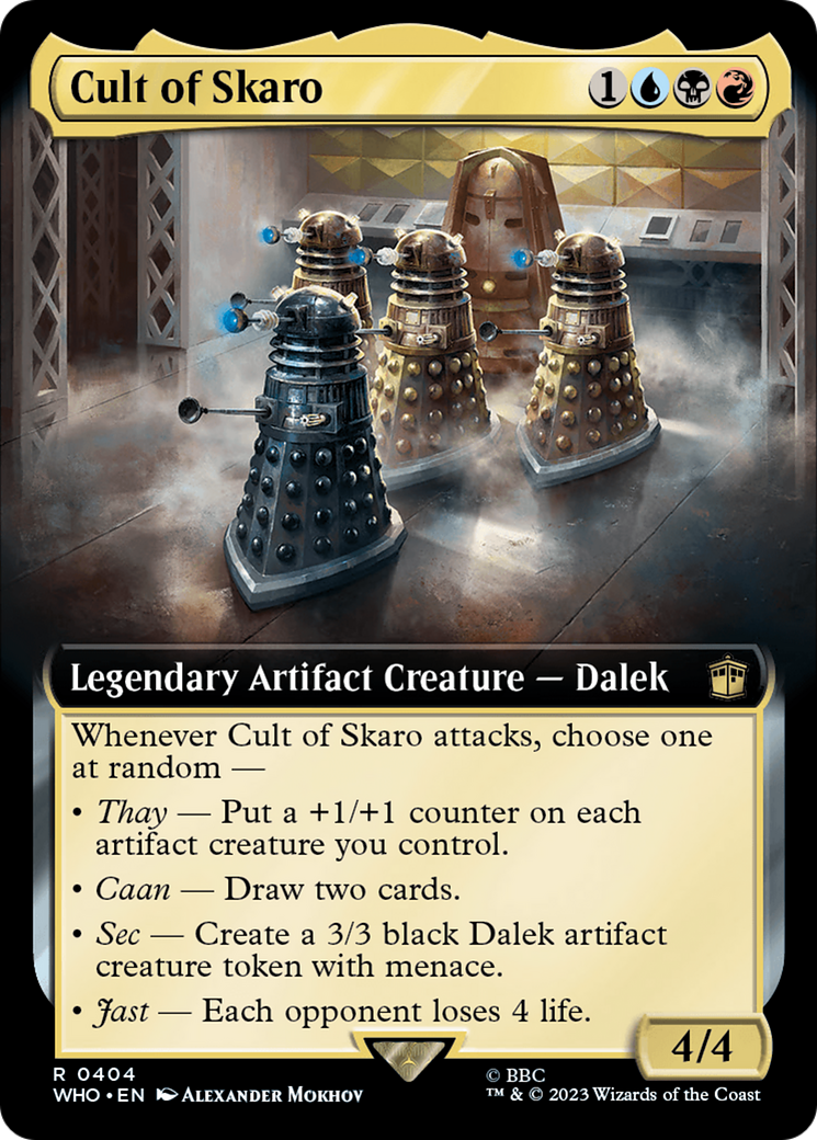 Cult of Skaro (Extended Art) [Doctor Who] | The Clever Kobold