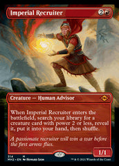 Imperial Recruiter (Borderless Alternate Art) [Modern Horizons 2] | The Clever Kobold