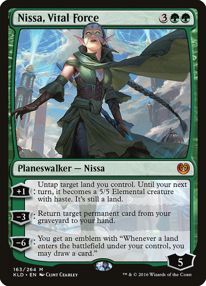 Nissa, Vital Force [Kaladesh] | The Clever Kobold