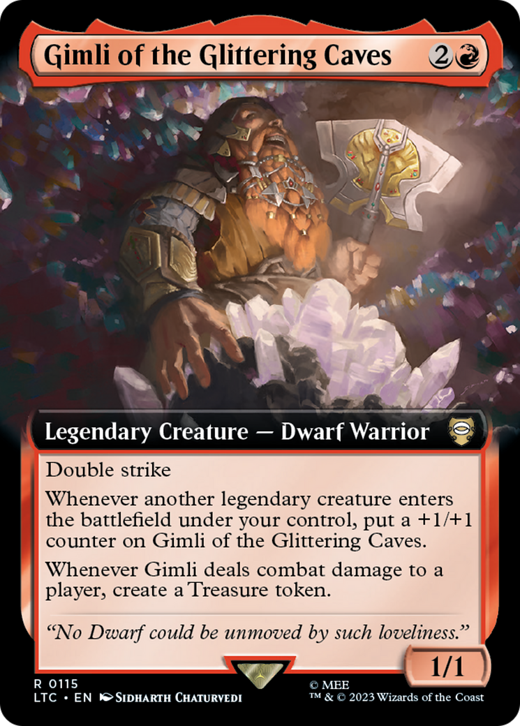 Gimli of the Glittering Caves (Extended Art) [The Lord of the Rings: Tales of Middle-Earth Commander] | The Clever Kobold