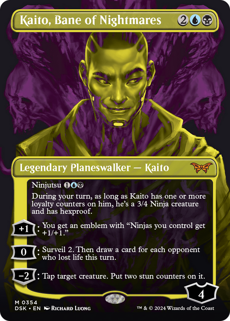 Kaito, Bane of Nightmares (Showcase) [Duskmourn: House of Horror] | The Clever Kobold