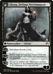 Liliana, Heretical Healer // Liliana, Defiant Necromancer [Magic Origins Prerelease Promos] | The Clever Kobold