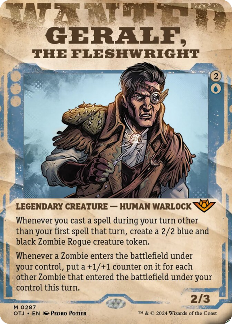 Geralf, the Fleshwright (Showcase) [Outlaws of Thunder Junction] | The Clever Kobold