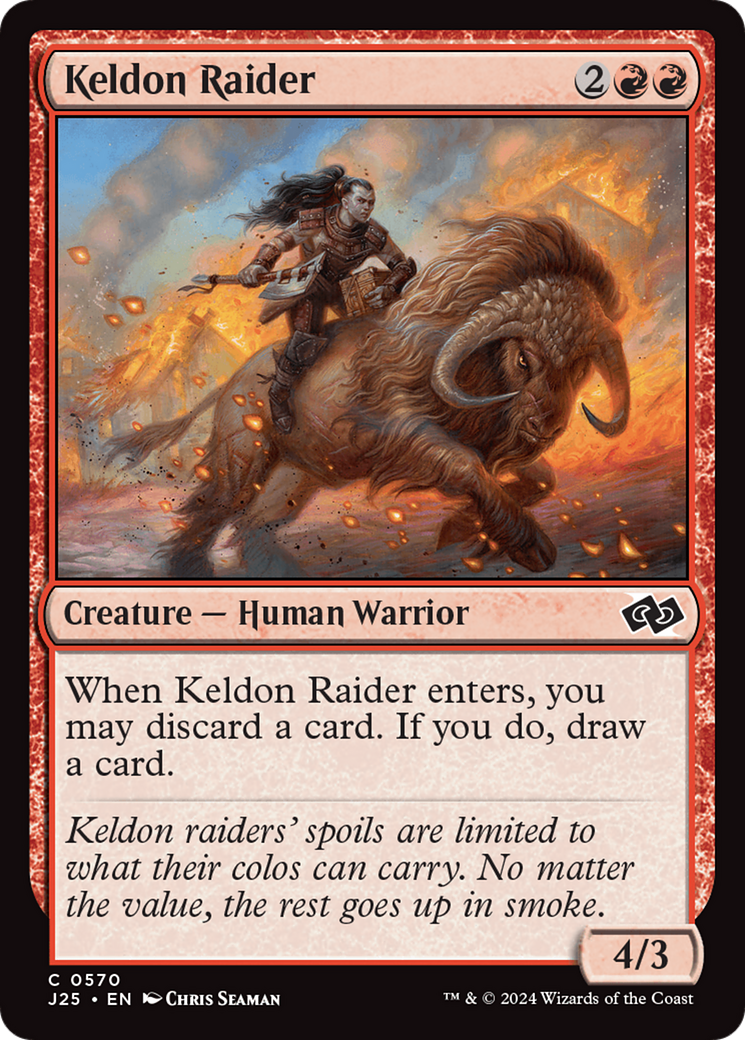 Keldon Raider [Foundations Jumpstart] | The Clever Kobold