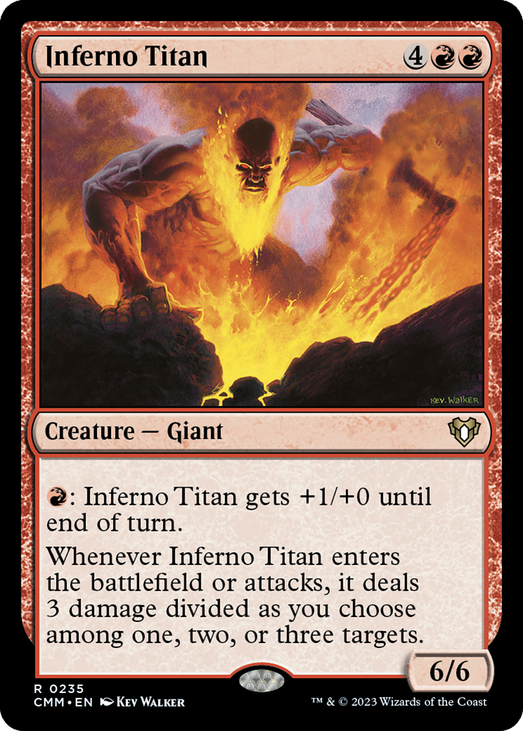 Inferno Titan [Commander Masters] | The Clever Kobold