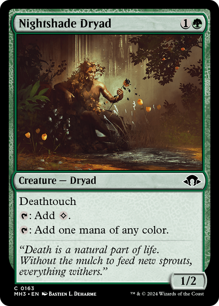 Nightshade Dryad [Modern Horizons 3] | The Clever Kobold