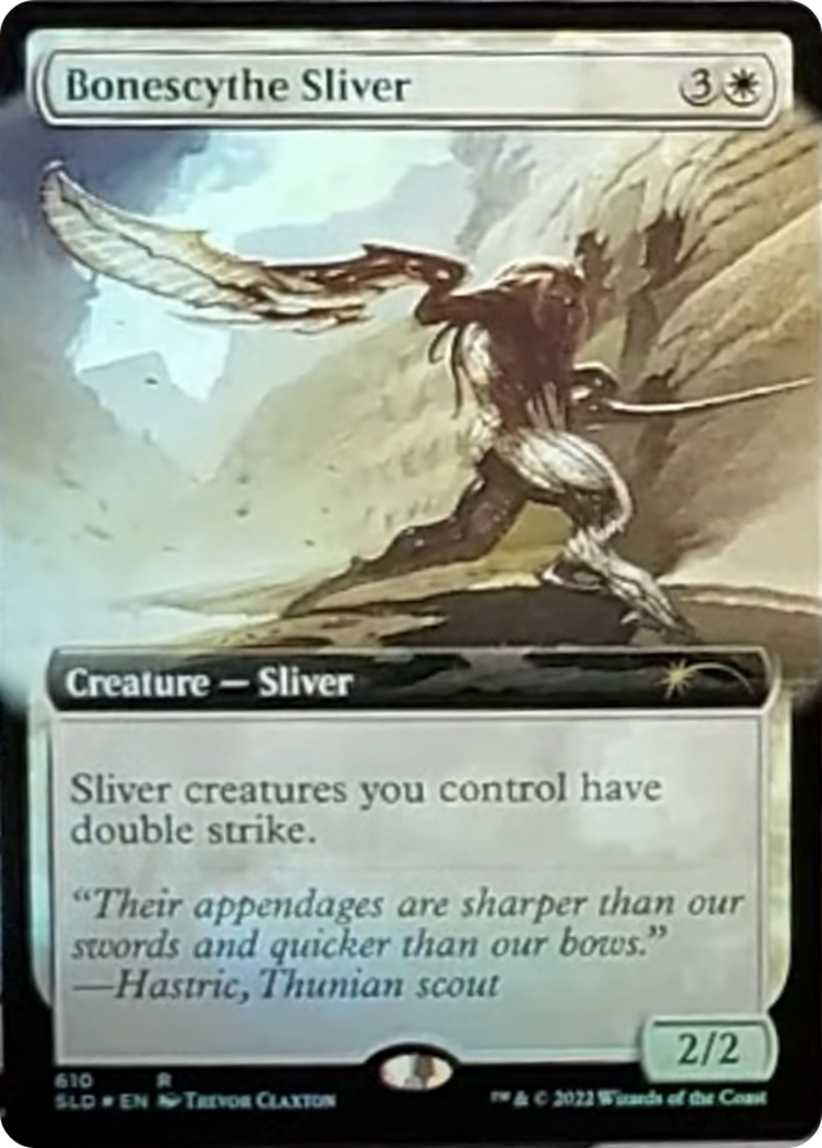 Bonescythe Sliver (Extended Art) [Secret Lair Drop Series] | The Clever Kobold