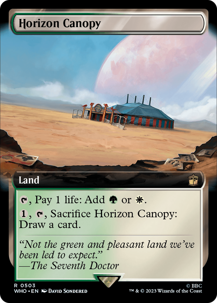 Horizon Canopy (Extended Art) [Doctor Who] | The Clever Kobold