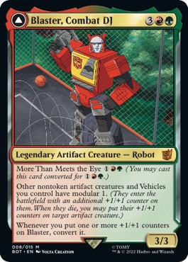 Blaster, Combat DJ [BOT - 8]