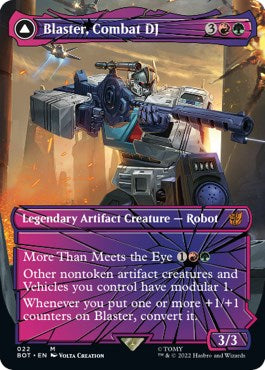 Blaster, Combat DJ (Shattered Glass) [BOT - 22]