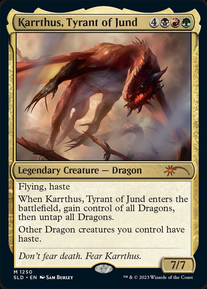 Karrthus, Tyrant of Jund [Secret Lair Drop Series] | The Clever Kobold