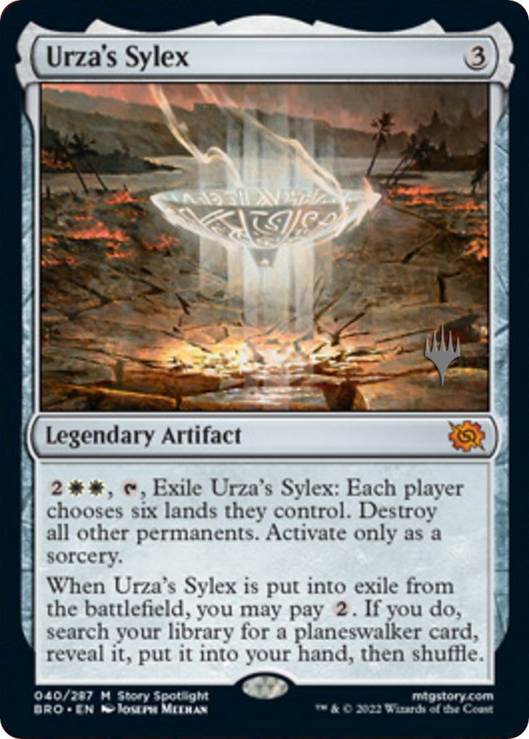 Urza's Sylex (Promo Pack) [The Brothers' War Promos] | The Clever Kobold