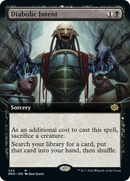 Diabolic Intent (Extended Art) [BRO - 324]