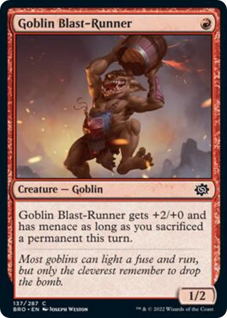 Goblin Blast-Runner [BRO - 137]
