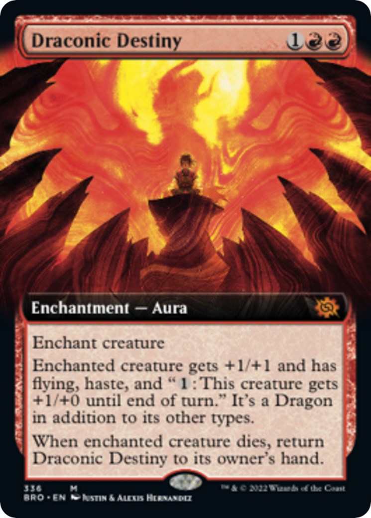 Draconic Destiny (Extended Art) [BRO - 336]