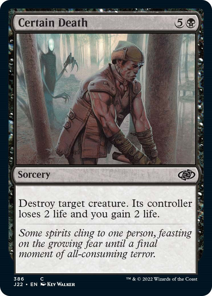 Certain Death [J22 - 386]