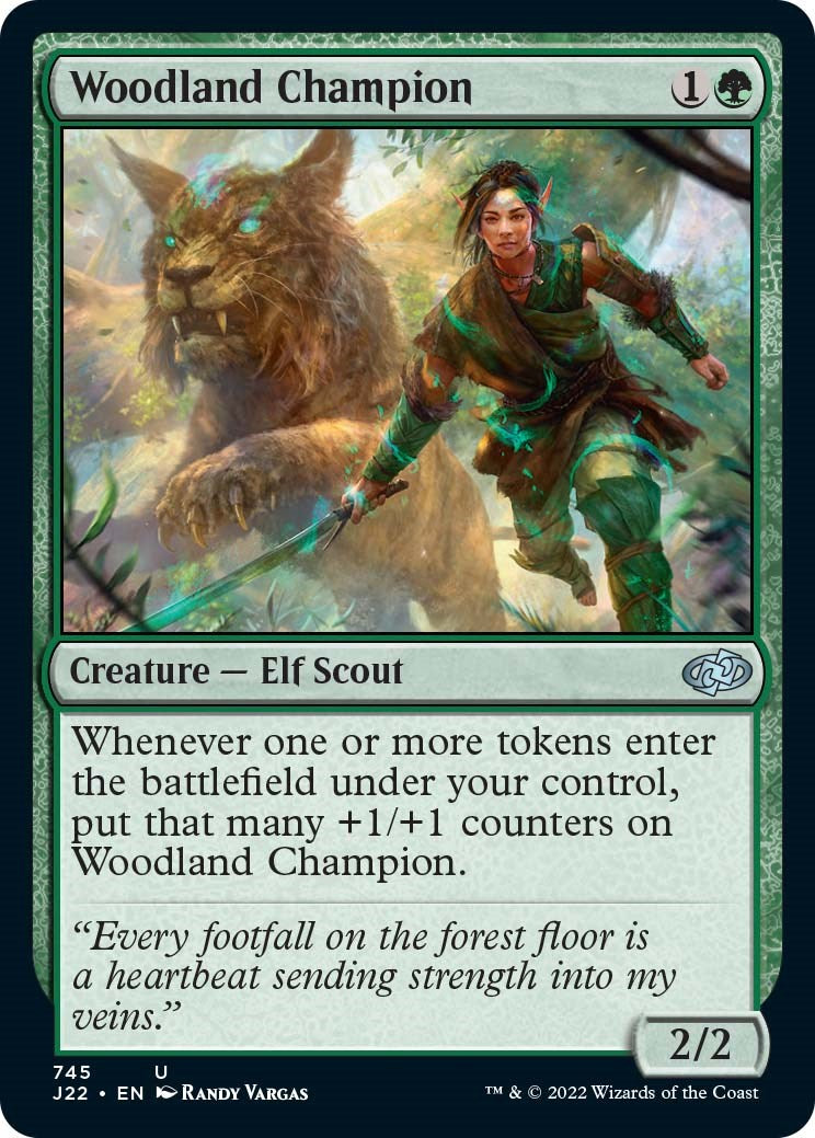 Woodland Champion [J22 - 745]