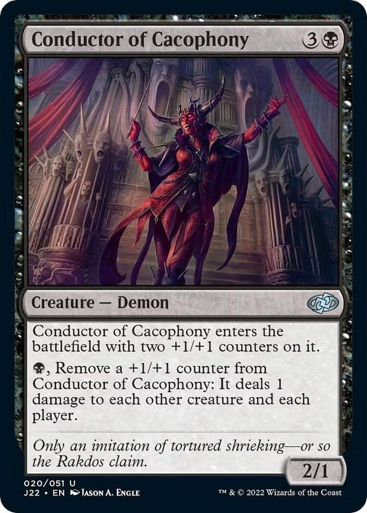 Conductor of Cacophony [J22 - 20]