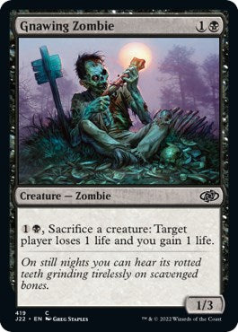 Gnawing Zombie [J22 - 419]