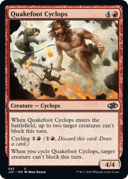 Quakefoot Cyclops [J22 - 583]