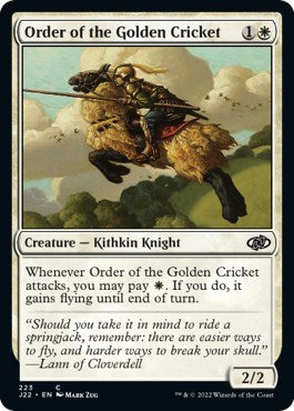 Order of the Golden Cricket [J22 - 223]