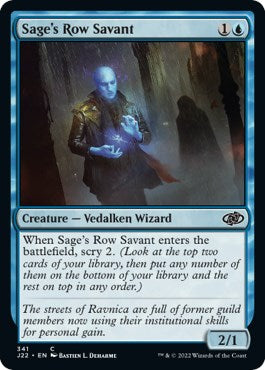 Sage's Row Savant [J22 - 341]