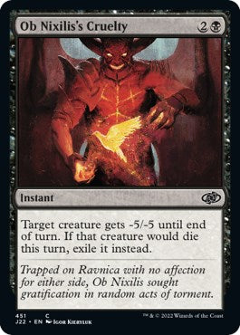 Ob Nixilis's Cruelty [J22 - 451]