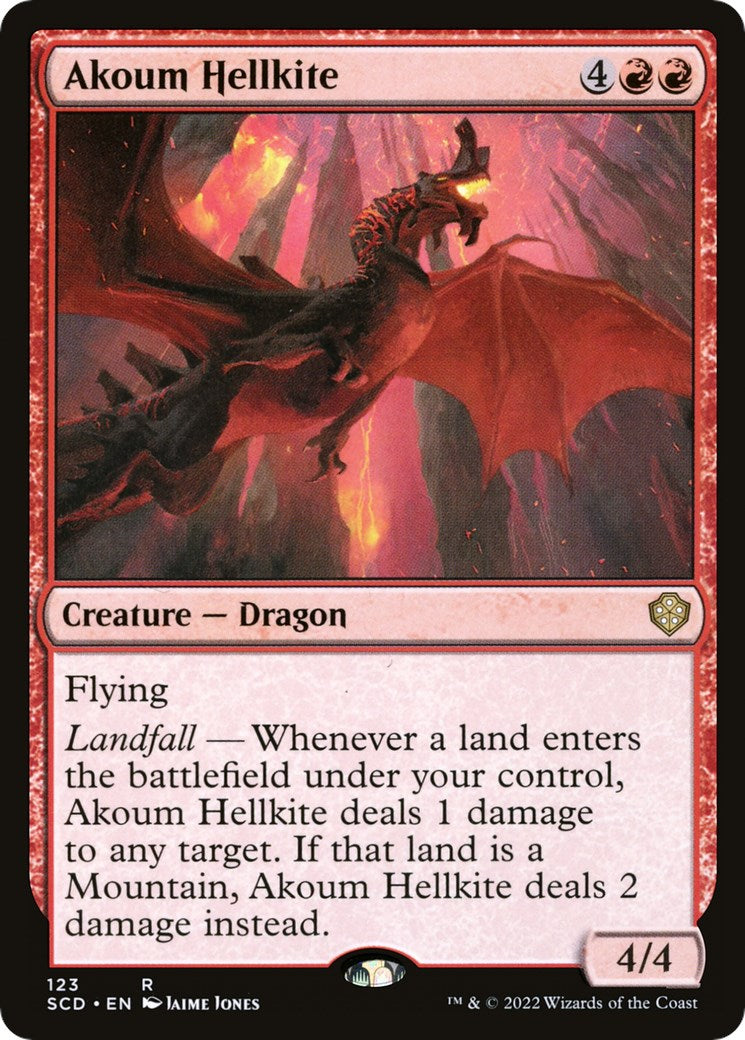 Akoum Hellkite [SCD - 123]