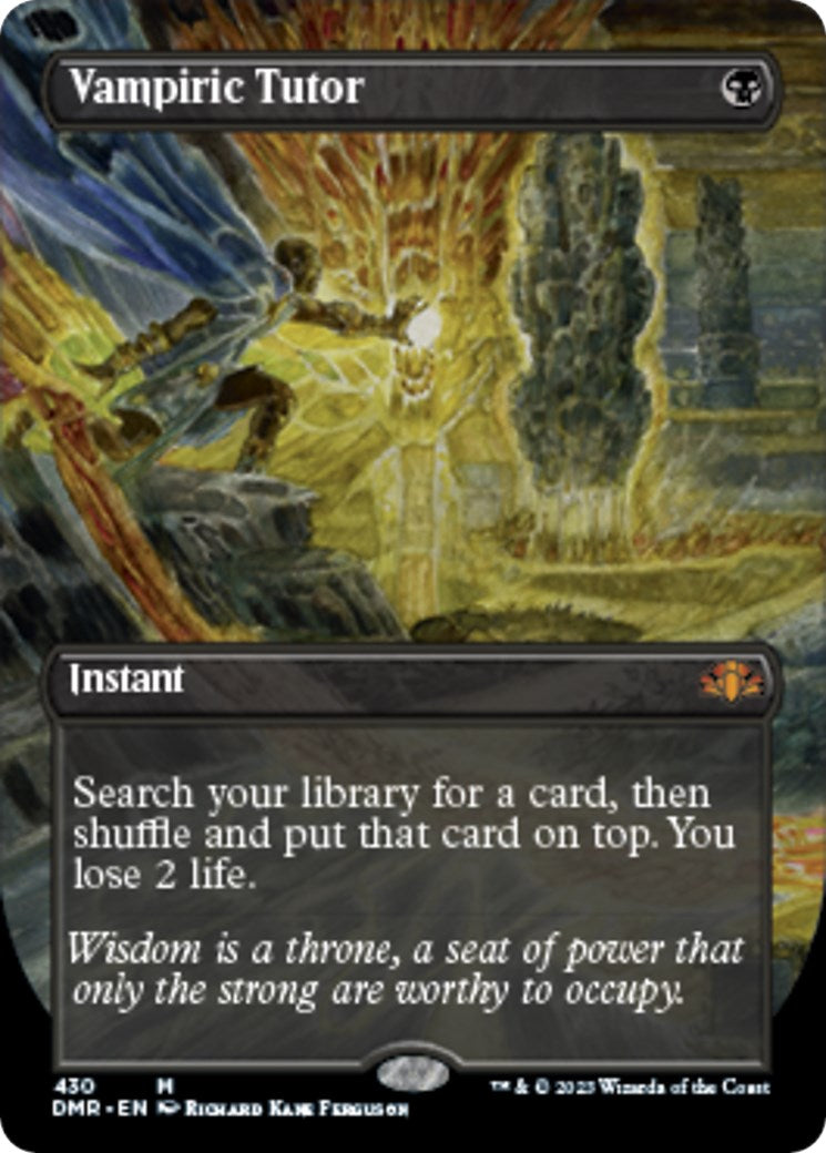 Vampiric Tutor (Borderless) [DMR - 430]